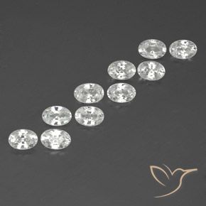 Shop natural 7.26ct ホワイト ジルコン gems, 楕円形, from カンボジア at GemSelect. In stock, global shipping!
