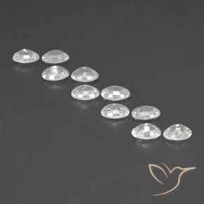 Shop natural 7.26ct ホワイト ジルコン gems, 楕円形, from カンボジア at GemSelect. In stock, global shipping!