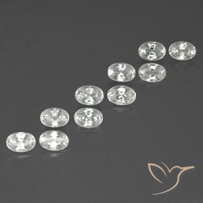 Shop natural 8.63ct ホワイト ジルコン gems, 楕円形, from カンボジア at GemSelect. In stock, global shipping!