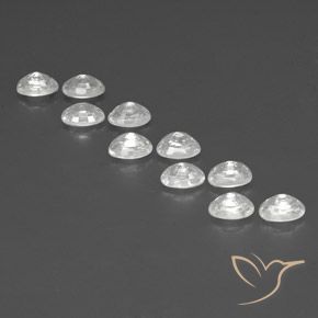 Shop natural 8.63ct ホワイト ジルコン gems, 楕円形, from カンボジア at GemSelect. In stock, global shipping!
