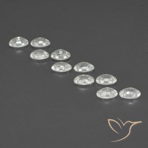 Shop natural 7.10ct ホワイト ジルコン gems, 楕円形, from カンボジア at GemSelect. In stock, global shipping!