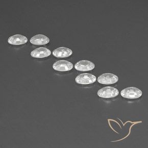 Shop natural 7.33ct ホワイト ジルコン gems, 楕円形, from カンボジア at GemSelect. In stock, global shipping!