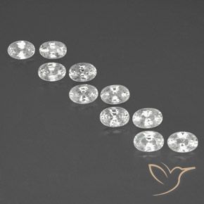 Shop natural 8.35ct ホワイト ジルコン gems, 楕円形, from カンボジア at GemSelect. In stock, global shipping!