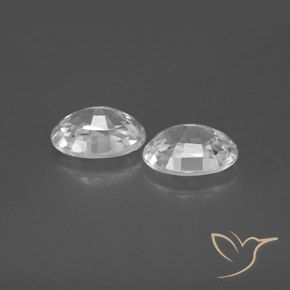 Shop natural 2.53ct ホワイト ジルコン gems, 楕円形, from カンボジア at GemSelect. In stock, global shipping!