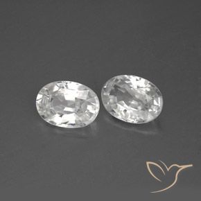 Shop natural 2.43ct ホワイト ジルコン gems, 楕円形, from カンボジア at GemSelect. In stock, global shipping!