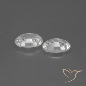 Shop natural 2.34ct ホワイト ジルコン gems, 楕円形, from カンボジア at GemSelect. In stock, global shipping!