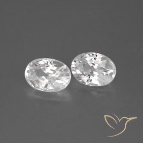 Shop natural 2.64ct ホワイト ジルコン gems, 楕円形, from カンボジア at GemSelect. In stock, global shipping!