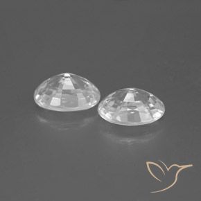 Shop natural 2.64ct ホワイト ジルコン gems, 楕円形, from カンボジア at GemSelect. In stock, global shipping!