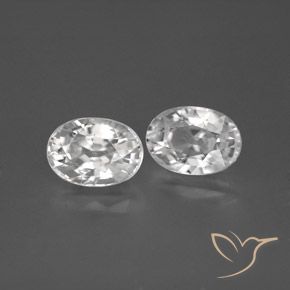 Shop natural 3.01ct ホワイト ジルコン gems, 楕円形, from カンボジア at GemSelect. In stock, global shipping!