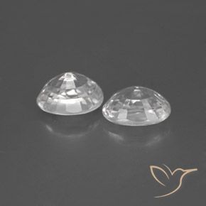 Shop natural 3.01ct ホワイト ジルコン gems, 楕円形, from カンボジア at GemSelect. In stock, global shipping!