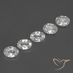Shop natural 6.08ct ホワイト ジルコン gems, 楕円形, from カンボジア at GemSelect. In stock, global shipping!