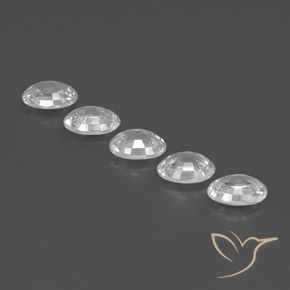 Shop natural 6.07ct ホワイト ジルコン gems, 楕円形, from カンボジア at GemSelect. In stock, global shipping!