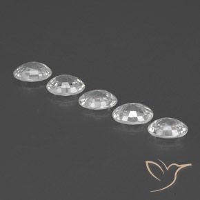 Shop natural 5.74ct ホワイト ジルコン gems, 楕円形, from カンボジア at GemSelect. In stock, global shipping!