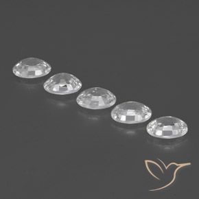 Shop natural 6.35ct ホワイト ジルコン gems, 楕円形, from カンボジア at GemSelect. In stock, global shipping!
