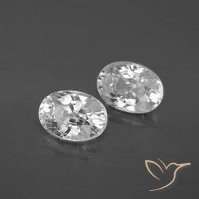 Shop natural 2.91ct ホワイト ジルコン gems, 楕円形, from カンボジア at GemSelect. In stock, global shipping!