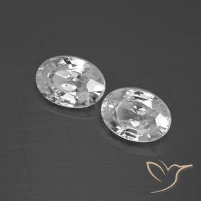 Shop natural 2.58ct ホワイト ジルコン gems, 楕円形, from カンボジア at GemSelect. In stock, global shipping!