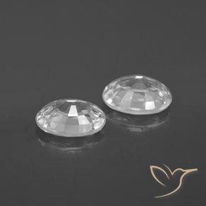 Shop natural 2.58ct ホワイト ジルコン gems, 楕円形, from カンボジア at GemSelect. In stock, global shipping!