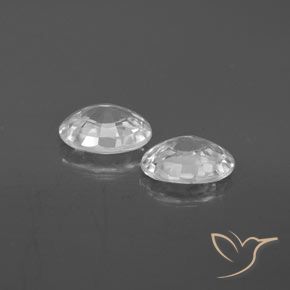 Shop natural 2.33ct ホワイト ジルコン gems, 楕円形, from カンボジア at GemSelect. In stock, global shipping!