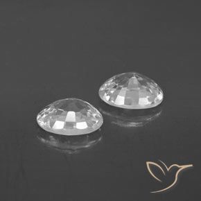 Shop natural 2.63ct ホワイト ジルコン gems, 楕円形, from カンボジア at GemSelect. In stock, global shipping!