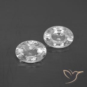 Shop natural 2.66ct ホワイト ジルコン gems, 楕円形, from カンボジア at GemSelect. In stock, global shipping!