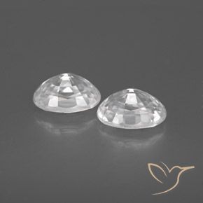 Shop natural 2.88ct ホワイト ジルコン gems, 楕円形, from カンボジア at GemSelect. In stock, global shipping!