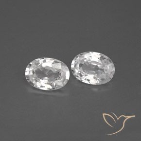 Shop natural 2.23ct ホワイト ジルコン gems, 楕円形, from カンボジア at GemSelect. In stock, global shipping!