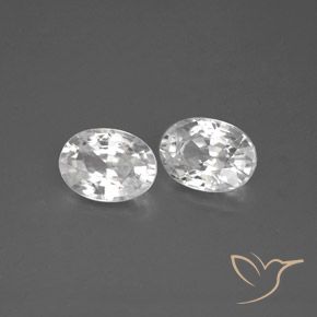Shop natural 2.44ct ホワイト ジルコン gems, 楕円形, from カンボジア at GemSelect. In stock, global shipping!