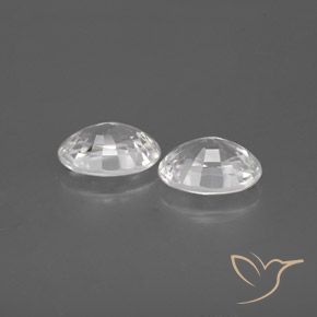 Shop natural 2.44ct ホワイト ジルコン gems, 楕円形, from カンボジア at GemSelect. In stock, global shipping!