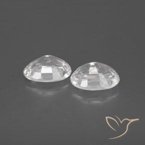 Shop natural 2.75ct ホワイト ジルコン gems, 楕円形, from カンボジア at GemSelect. In stock, global shipping!