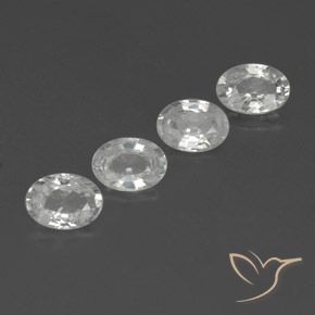 Shop natural 4.89ct ホワイト ジルコン gems, 楕円形, from カンボジア at GemSelect. In stock, global shipping!