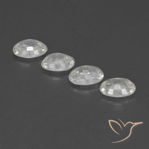 Shop natural 5.05ct ホワイト ジルコン gems, 楕円形, from カンボジア at GemSelect. In stock, global shipping!