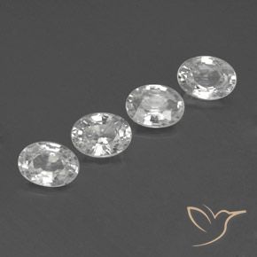 Shop natural 4.81ct ホワイト ジルコン gems, 楕円形, from カンボジア at GemSelect. In stock, global shipping!