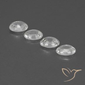 Shop natural 4.81ct ホワイト ジルコン gems, 楕円形, from カンボジア at GemSelect. In stock, global shipping!