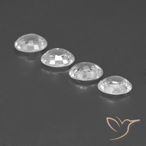 Shop natural 5.02ct ホワイト ジルコン gems, 楕円形, from カンボジア at GemSelect. In stock, global shipping!