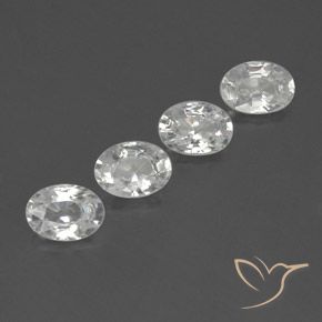 Shop natural 5.09ct ホワイト ジルコン gems, 楕円形, from カンボジア at GemSelect. In stock, global shipping!