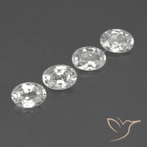 Shop natural 4.75ct ホワイト ジルコン gems, 楕円形, from カンボジア at GemSelect. In stock, global shipping!