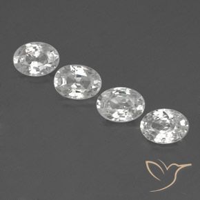 Shop natural 4.88ct ホワイト ジルコン gems, 楕円形, from カンボジア at GemSelect. In stock, global shipping!