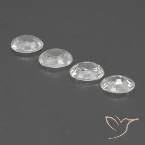 Shop natural 4.88ct ホワイト ジルコン gems, 楕円形, from カンボジア at GemSelect. In stock, global shipping!