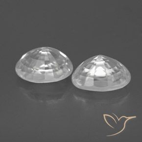 Shop natural 3.04ct ホワイト ジルコン gems, 楕円形, from カンボジア at GemSelect. In stock, global shipping!