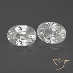 Shop natural 2.80ct ホワイト ジルコン gems, 楕円形, from カンボジア at GemSelect. In stock, global shipping!