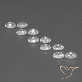 Shop natural 7.84ct ホワイト ジルコン gems, 楕円形, from カンボジア at GemSelect. In stock, global shipping!