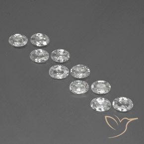 Shop natural 6.02ct ホワイト ジルコン gems, 楕円形, from カンボジア at GemSelect. In stock, global shipping!