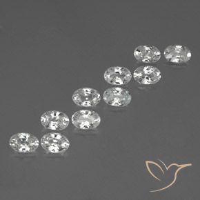 Shop natural 7.51ct ホワイト ジルコン gems, 楕円形, from カンボジア at GemSelect. In stock, global shipping!