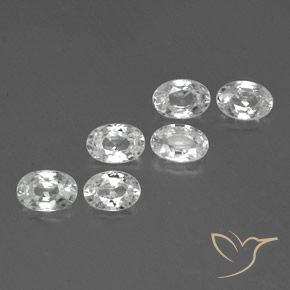 Shop natural 4.24ct ホワイト ジルコン gems, 楕円形, from カンボジア at GemSelect. In stock, global shipping!