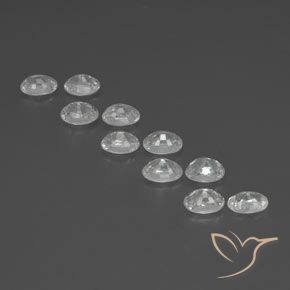 Shop natural 7.72ct ホワイト ジルコン gems, 楕円形, from カンボジア at GemSelect. In stock, global shipping!