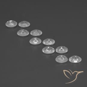 Shop natural 7.96ct ホワイト ジルコン gems, 楕円形, from カンボジア at GemSelect. In stock, global shipping!