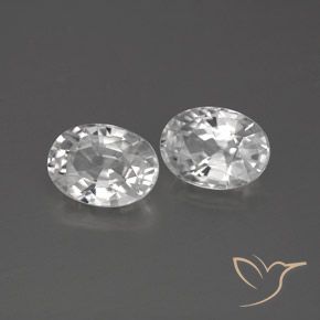 Shop natural 2.75ct ホワイト ジルコン gems, 楕円形, from カンボジア at GemSelect. In stock, global shipping!