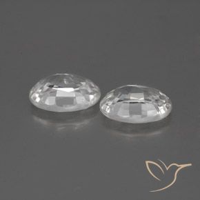 Shop natural 2.49ct ホワイト ジルコン gems, 楕円形, from カンボジア at GemSelect. In stock, global shipping!