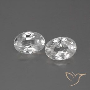 Shop natural 2.59ct ホワイト ジルコン gems, 楕円形, from カンボジア at GemSelect. In stock, global shipping!