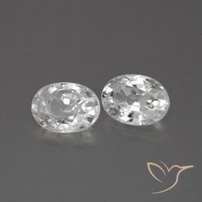 Shop natural 2.58ct ホワイト ジルコン gems, 楕円形, from カンボジア at GemSelect. In stock, global shipping!